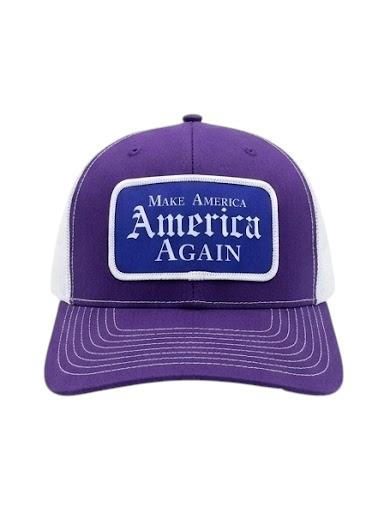 Make America America Again — Old English Edition | Trucker Hat